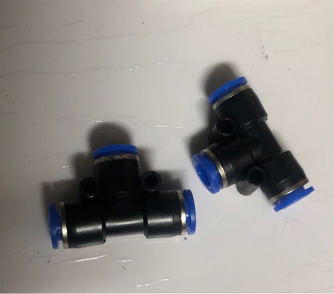 Đầu nối chữ T nhựa nối ống 8mm