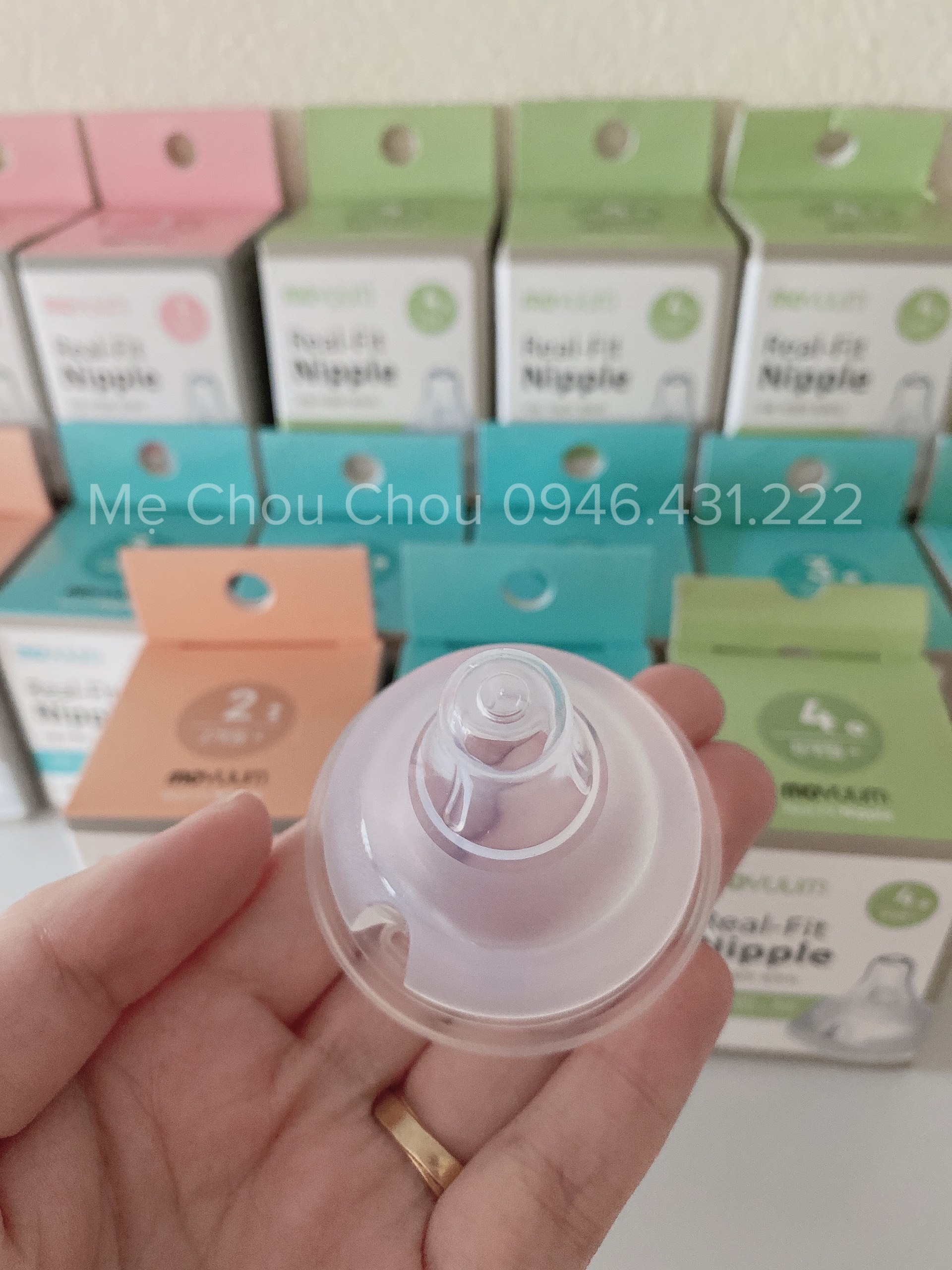 Núm ty bình Moyuum Hàn Quốc chính hãng 1/2/3/4