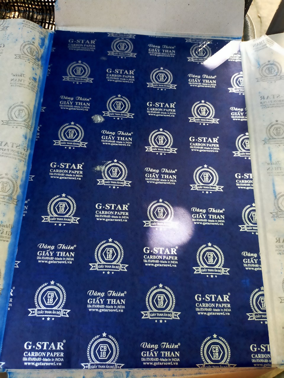 Giấy than G-star CB-18 xấp 100 tờ Ấn Độ