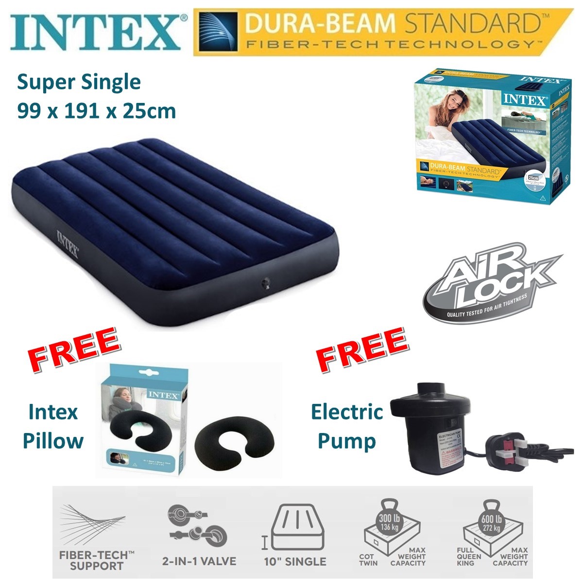 intex air lock