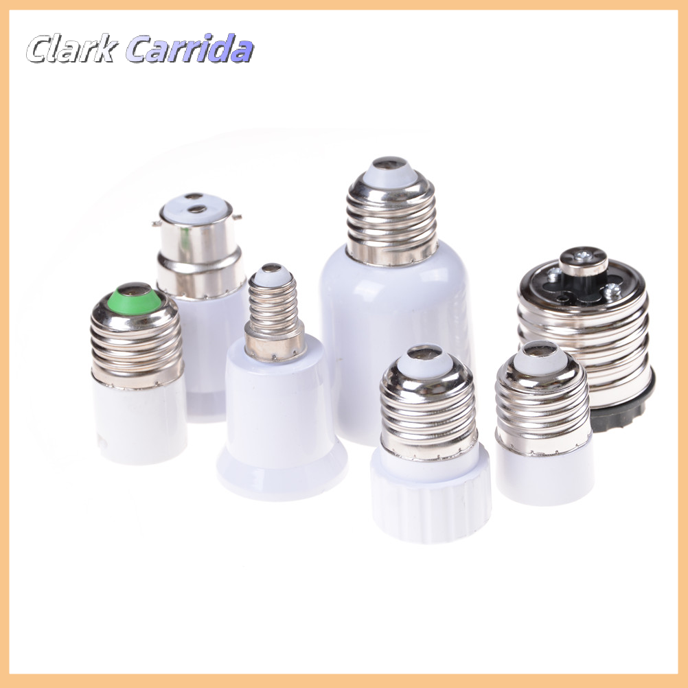[Clark Carrida] GU10/E27/E14/E40/B22 Bulb Adapter Lamp Extender Socket Converter Shop Light Holder