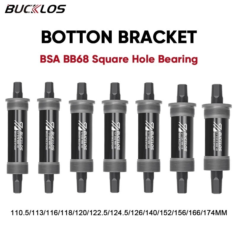 BUCKLOS Bottom Bracket Hollowtech CNC 68mm Bottom Brackets MTB