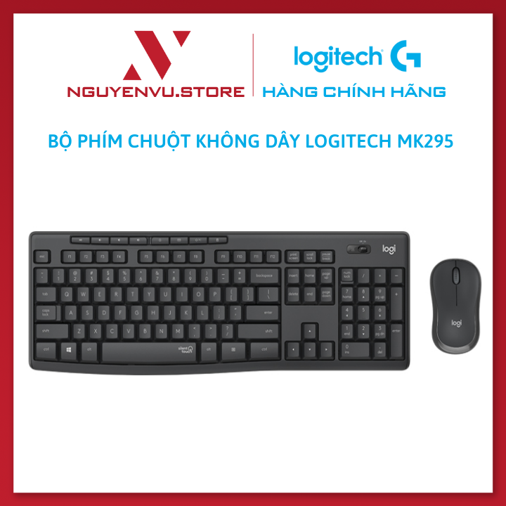 Logitech mk295 silent Wireless Keyboard Mouse set-Original
