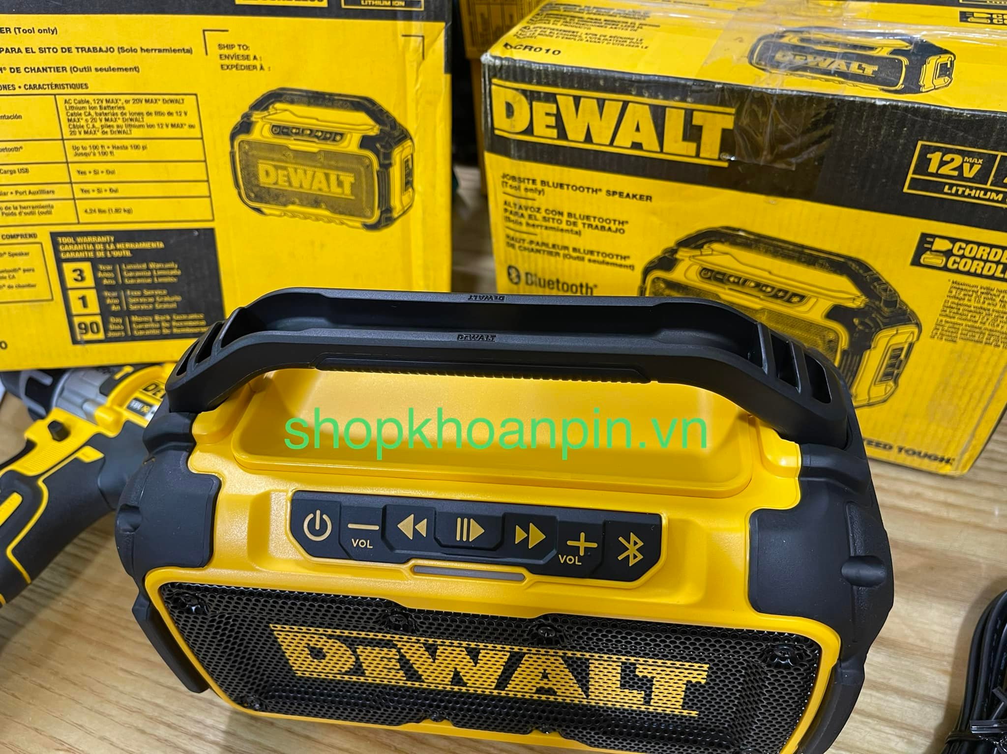 Loa Dewalt DCR10 12V 20V