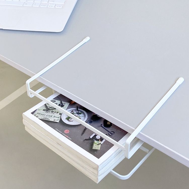 Iron computer stand vertical hanging desk storage artifact
