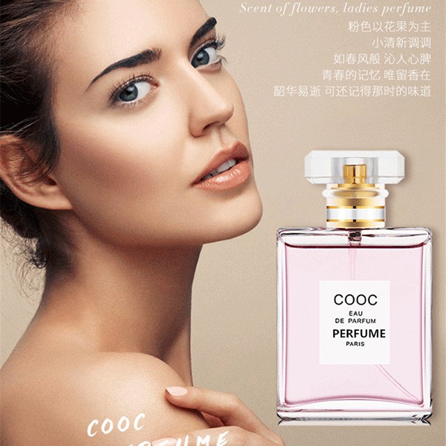 [HCM]Nước Hoa Nữ Cao Cấp Cooc Eau De Parfum Perfume Paris 50Ml