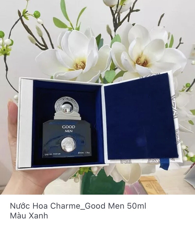 Nước Hoa Charme_Good Men 50ml Màu Xanh