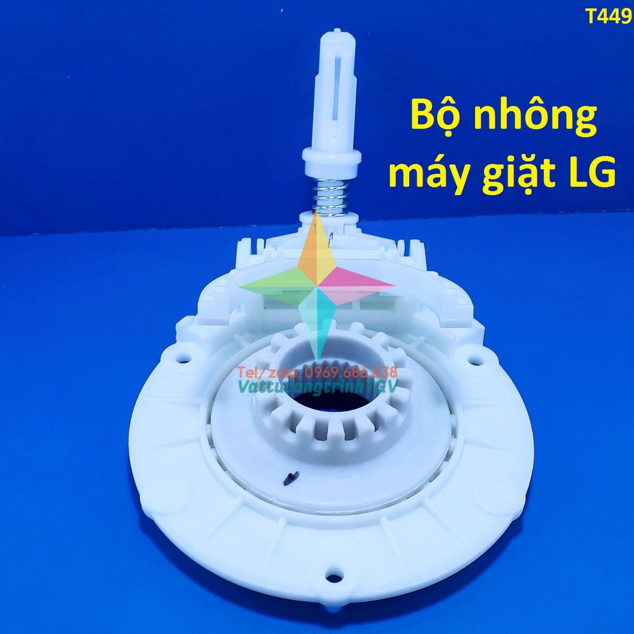 Nhông nhựa cho máy giặt LG cửa đứng