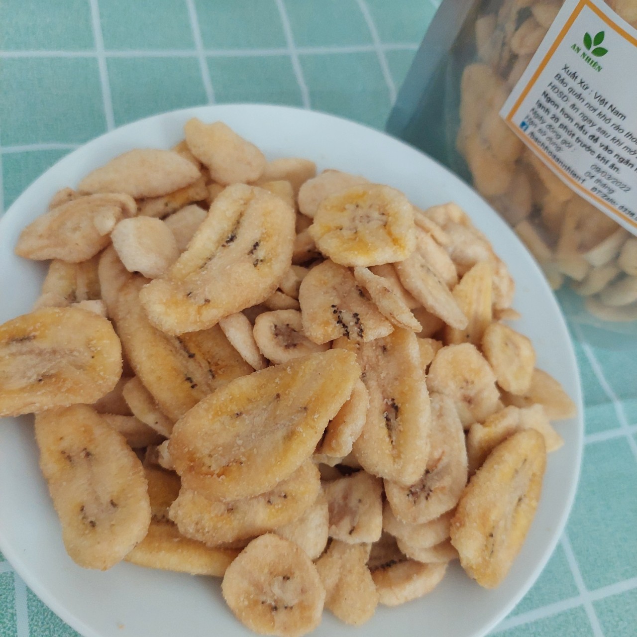 Chuối sấy khô vụn An Nhiên 500gr