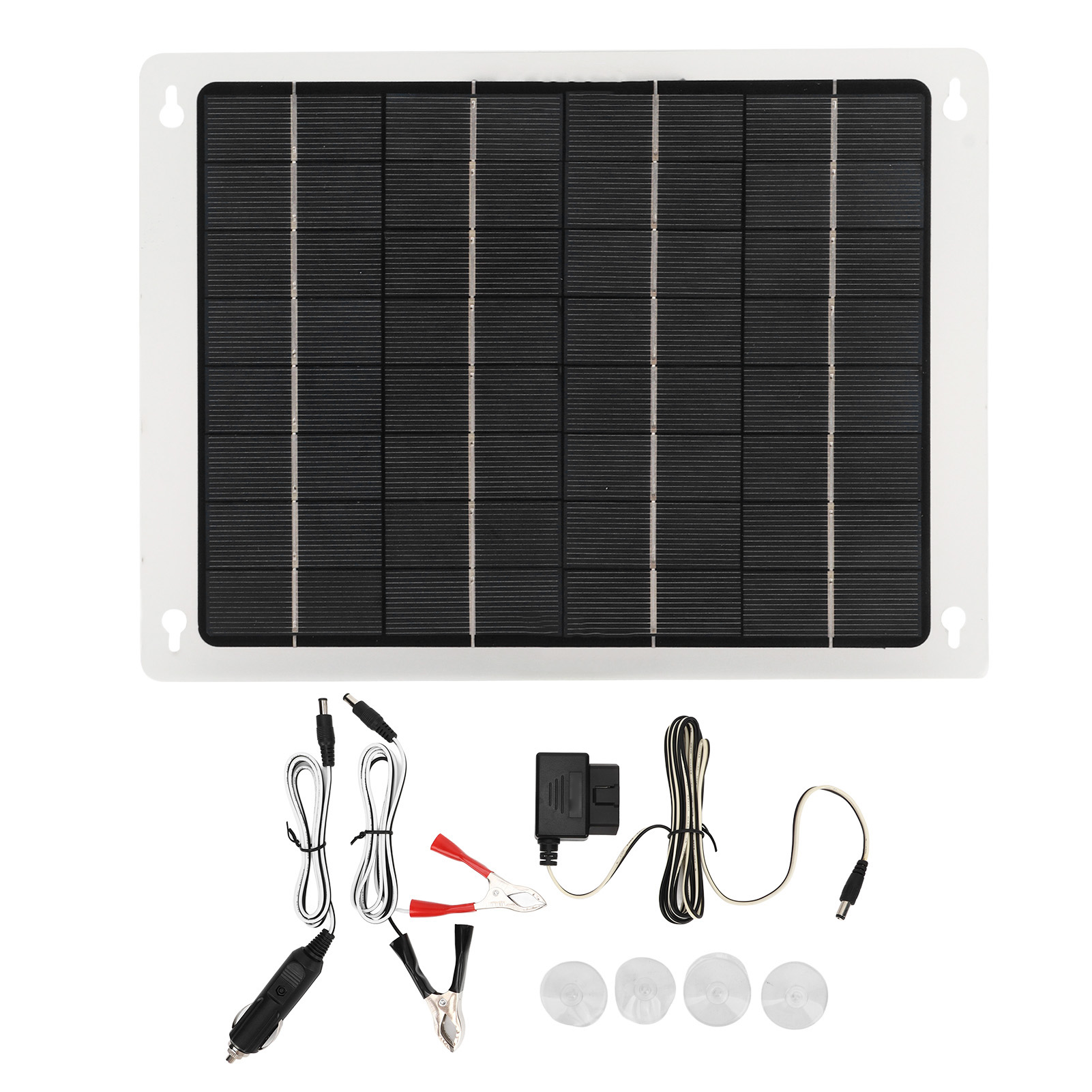 20W 12V Solar Panel High Efficiency Solar Battery Charger Panel Portable for RV Charging