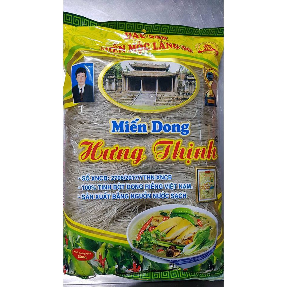 Gói 500g miến dong hưng thịnh dai ngon