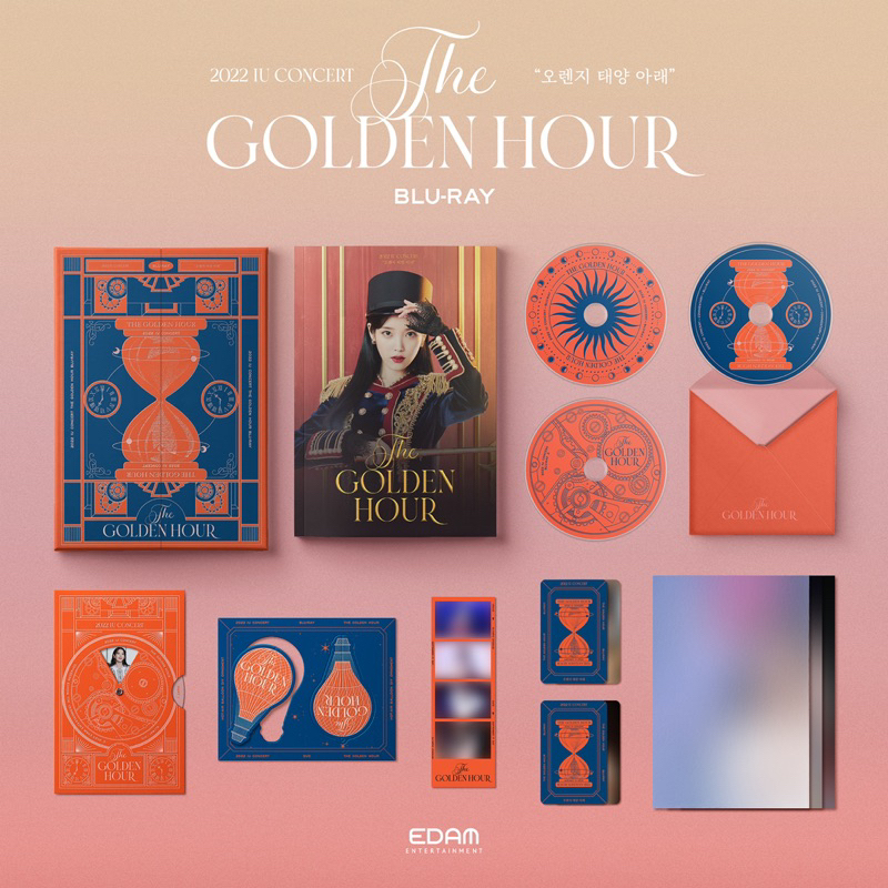DVD / BLU-RAY] 2022 IU Concert The Golden Hour ⏳ | Lazada Thailand
