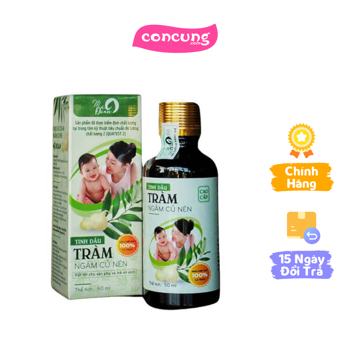 Dầu tràm củ nén mệ đoan - 50ml