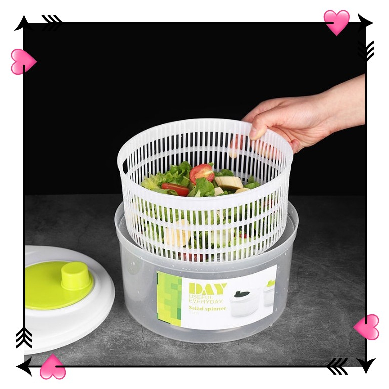 Vegetables Salad Spinner Lettuce Multifunction Dehydrator Greens Washer Dryer Strainer Manual Vegetable Drainer Kitchen Gadgets