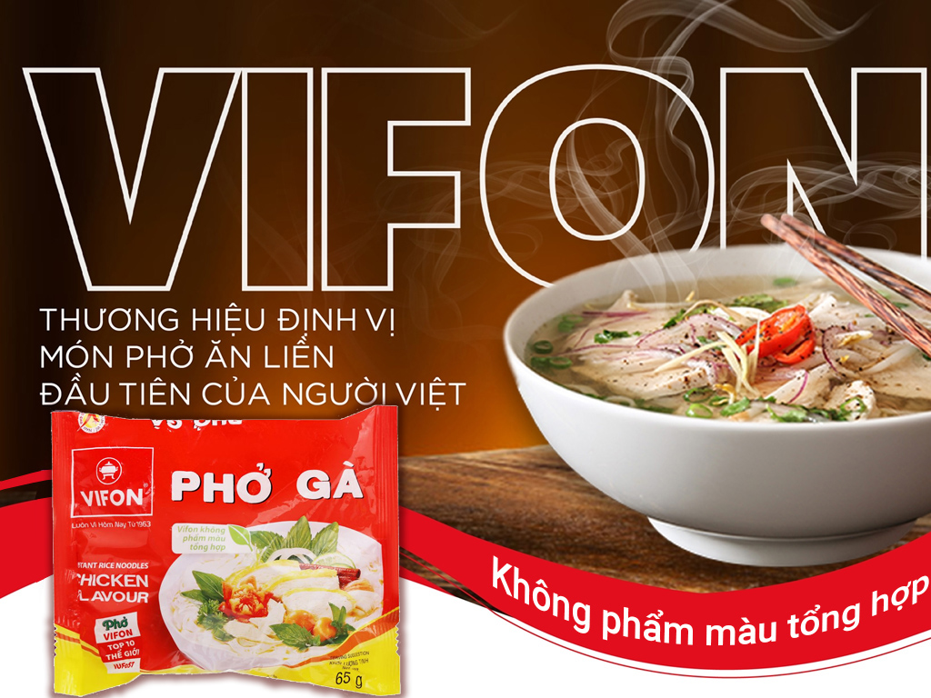 CB 15 GÓI PHỞ GÀ VIFON 65GR  70430