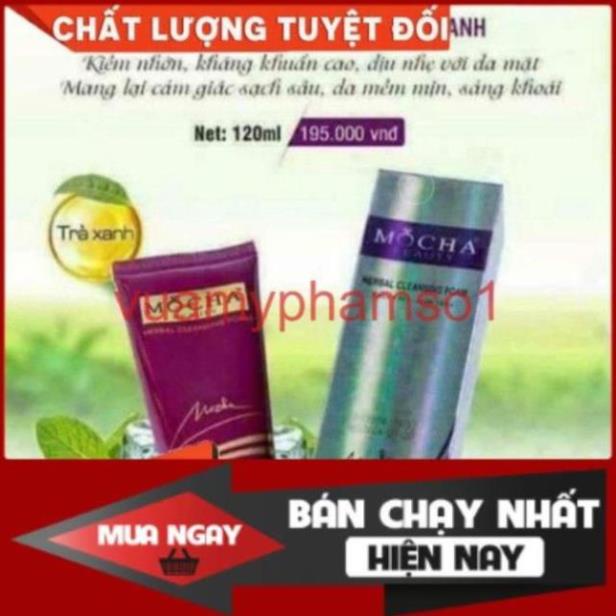 Sửa rửa mặt trà xanh mocha