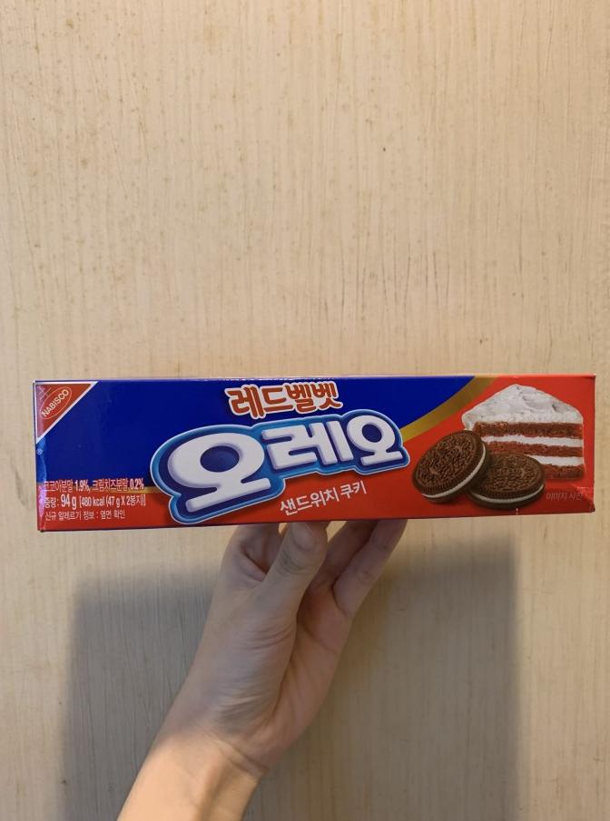 Oreo Red Velvet Oreo Salted Caramel Made In Korea Limited Editionbiskuit Kalengbiskuit 7603