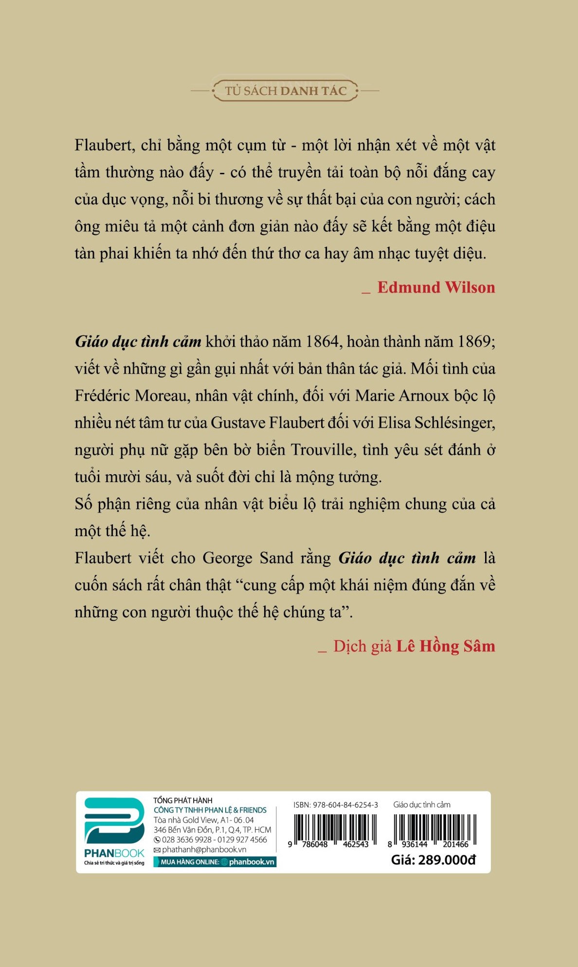 Sách - Giáo dục tình cảm (Tiểu thuyết) - Gustave Flaubert