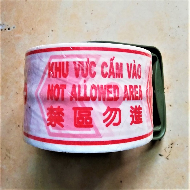 BĂNG CẢNH BÁO AN TOÀN ( cuộn rào 100m)
