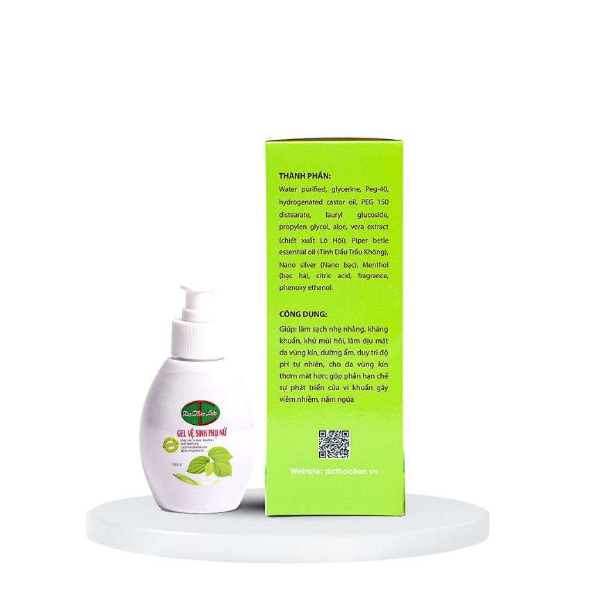 [FreeShip+Quà] Gel Vệ Sinh Phụ Nữ Dạ Thảo Liên 150ml