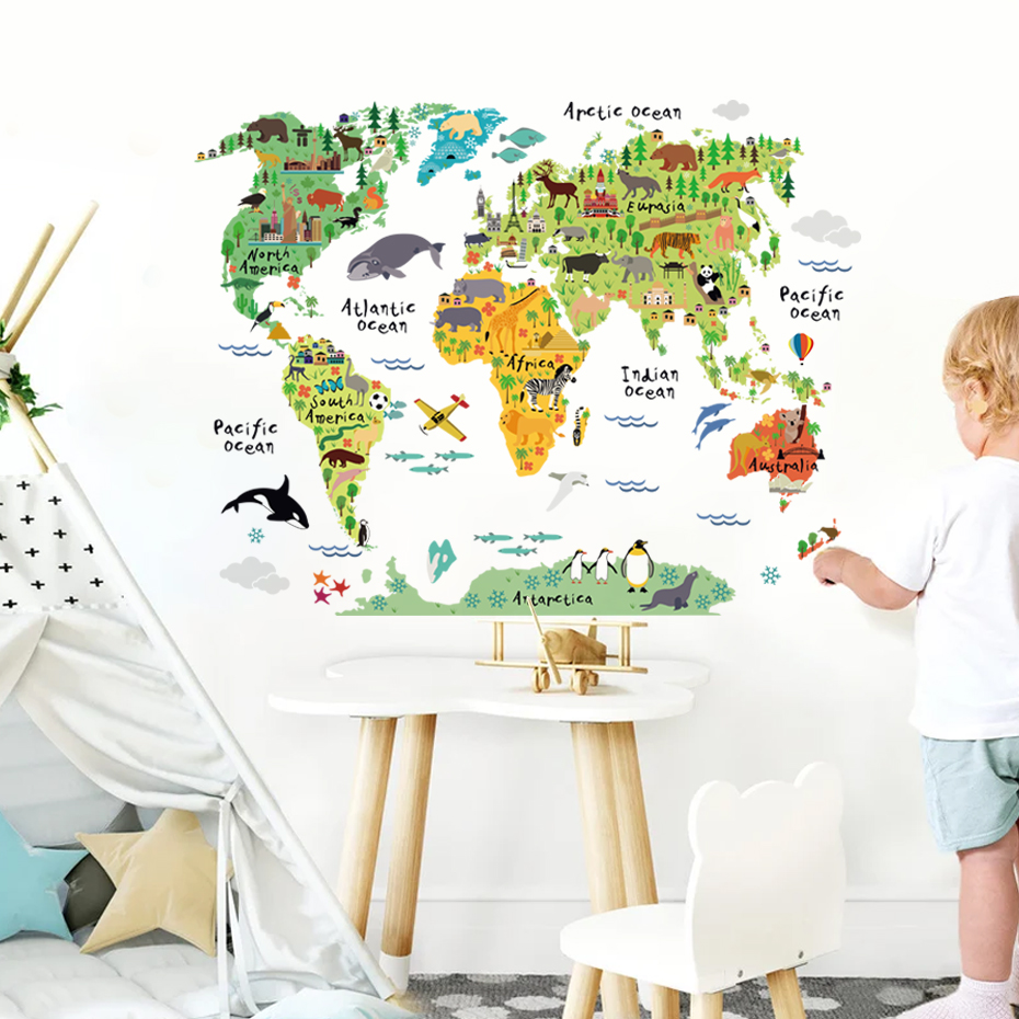 %E3%80%90Folio%20&%20Light%E3%80%91Watercolor%20Animals%20World%20Map%20Diy%20Wall%20Stickers%20For%20Boys%20Children%20Bedroom%20Kids%20Room%20Wall%20Decor%20Sticker%20For%20Kindergarten%20Classroom%20-%20Image%207