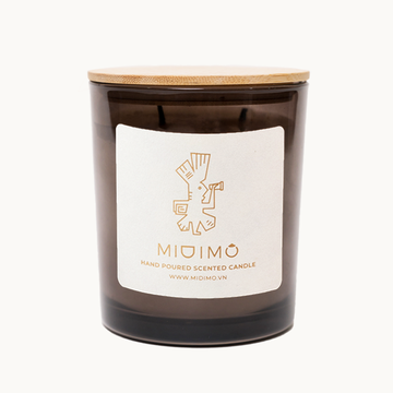 Nến thơm xám 300g - midimo