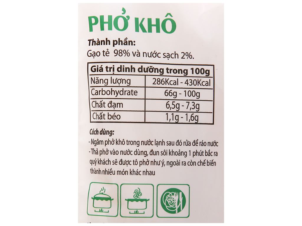 Phở khô Susan gói 500g-đồ ăn vặt