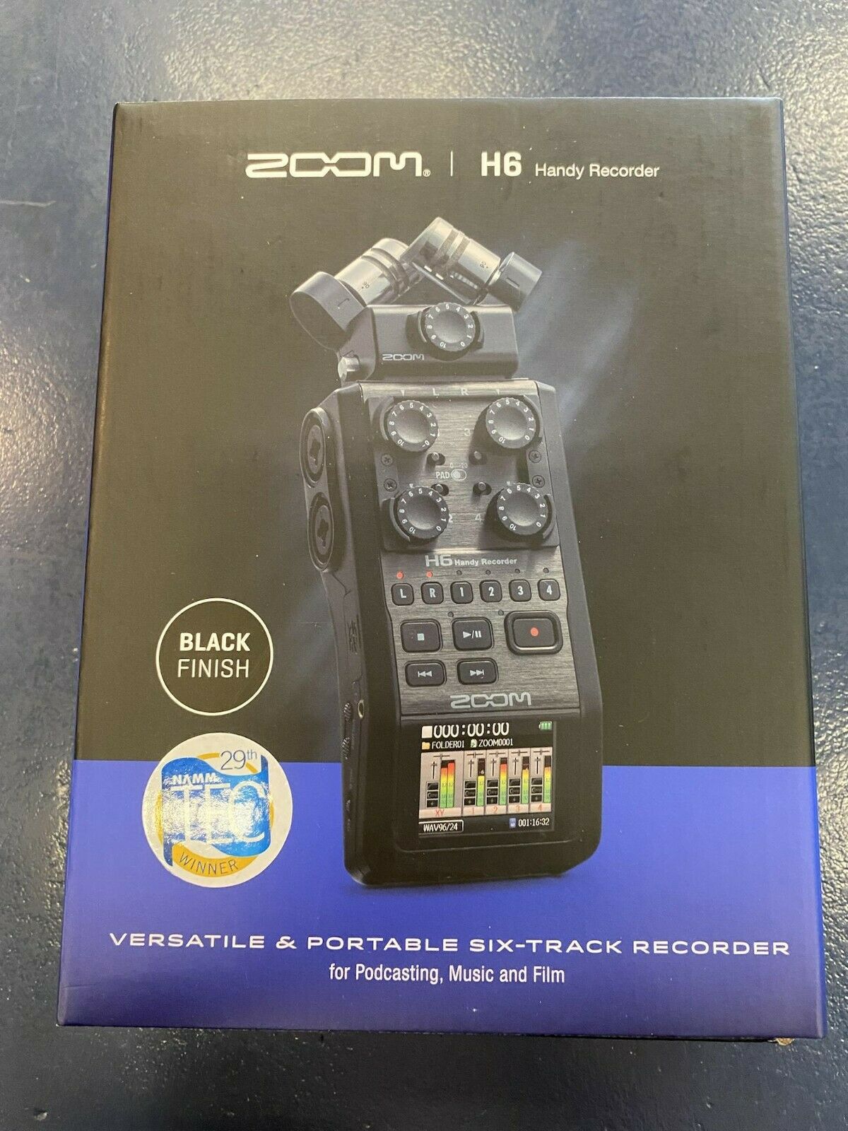 Zoom H6 Handy Recorder with Interchangeable Microphone System