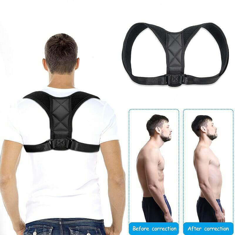 Posture belt, posture corrector belt, Back support belt, Back Pain Relief Shoulder Back Support Belt