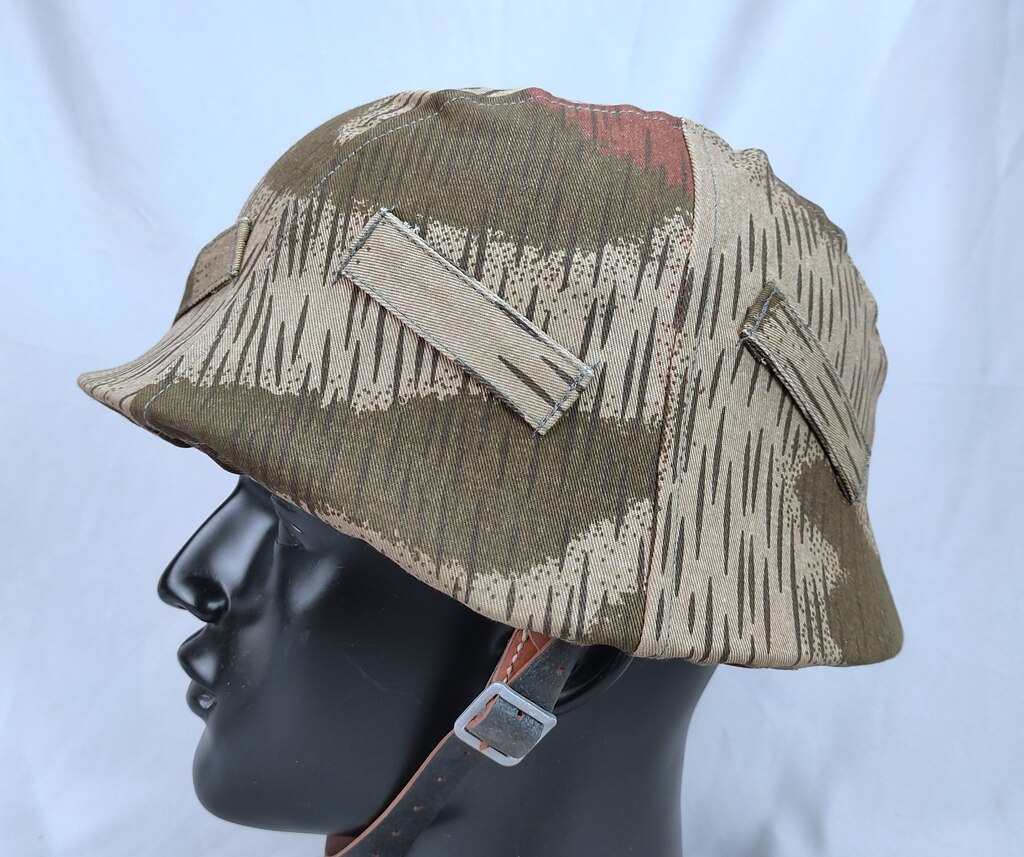 Tomwang2012.classic ww2 german tan&water swamp camo camouflage m35 field helmet cover , no helmet