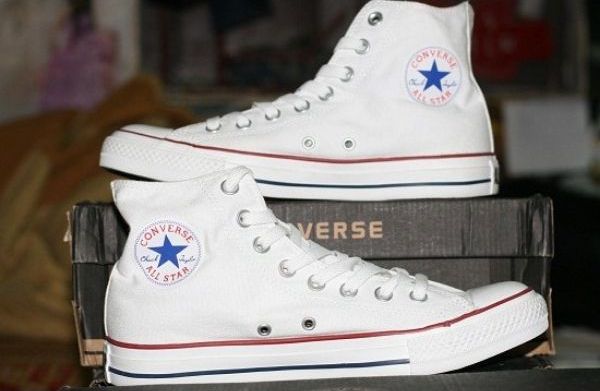 [GIẢM GIÁ GỐC + FULL BOX] Giày Converse All Star Classic CAO Cổ TRẮNG