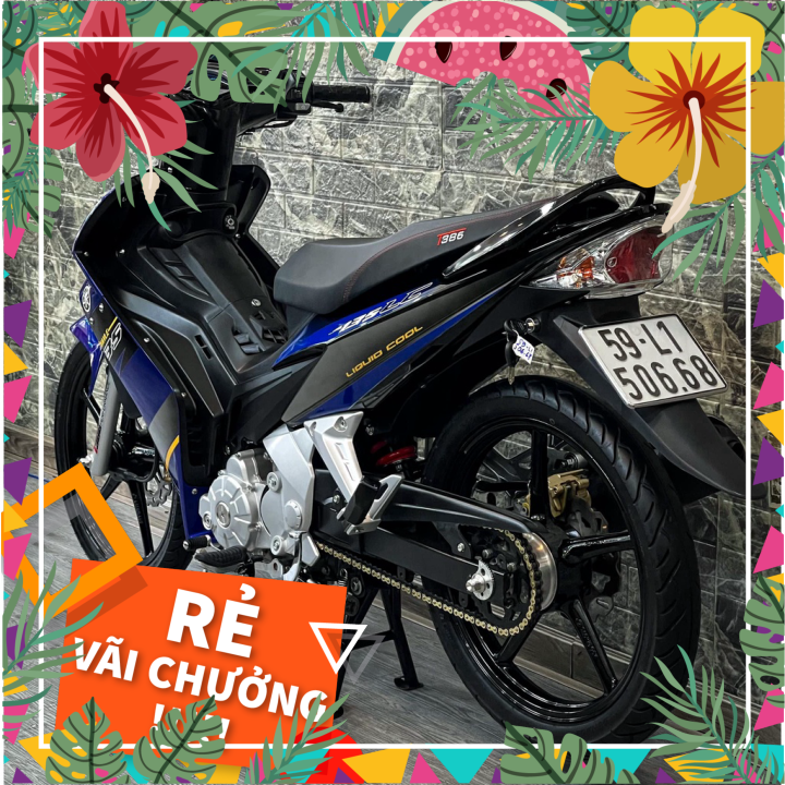 Tem rời Exciter 2010 - Mẫu LC135 xanh đen