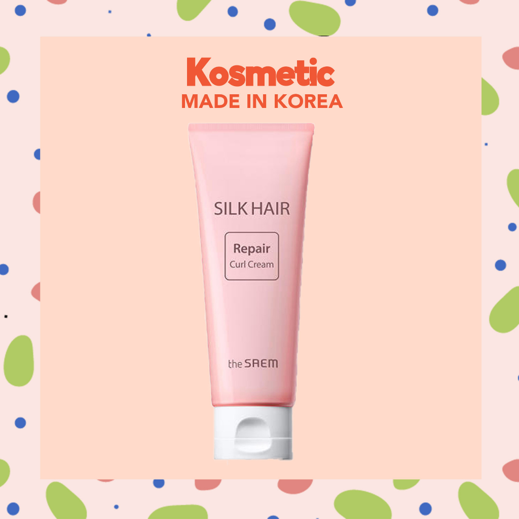 THE SAEM Silk Hair Repair Curl Cream - 100ml / KOSMETICPH | Lazada PH