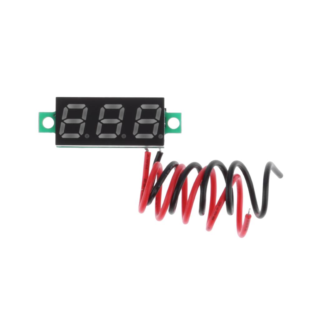0.28inch Mini Digital Voltmeter LED Display DC2.5-30V Voltage Tester Panel