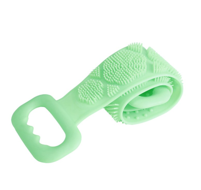 Dây Tắm Chà Lưng 2 mặt Bằng Silicone mẫu mới(giao màu ngẫu nhiên)