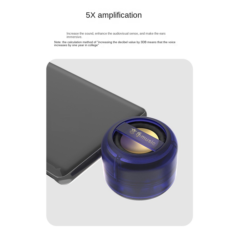 [BAI]-Portable Mini Speaker Universal Sound Box Type-C Plug in ...