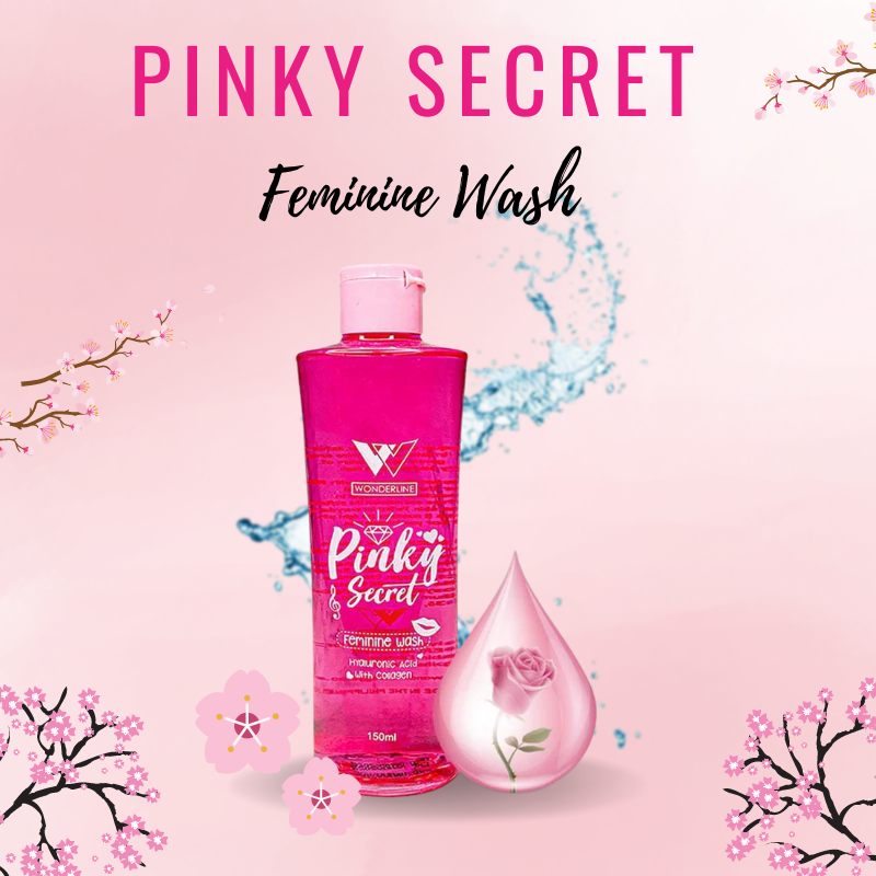 "Blooming & Refreshing" 1 Bottle (150ml) Wonderline Antibacterial Pinky