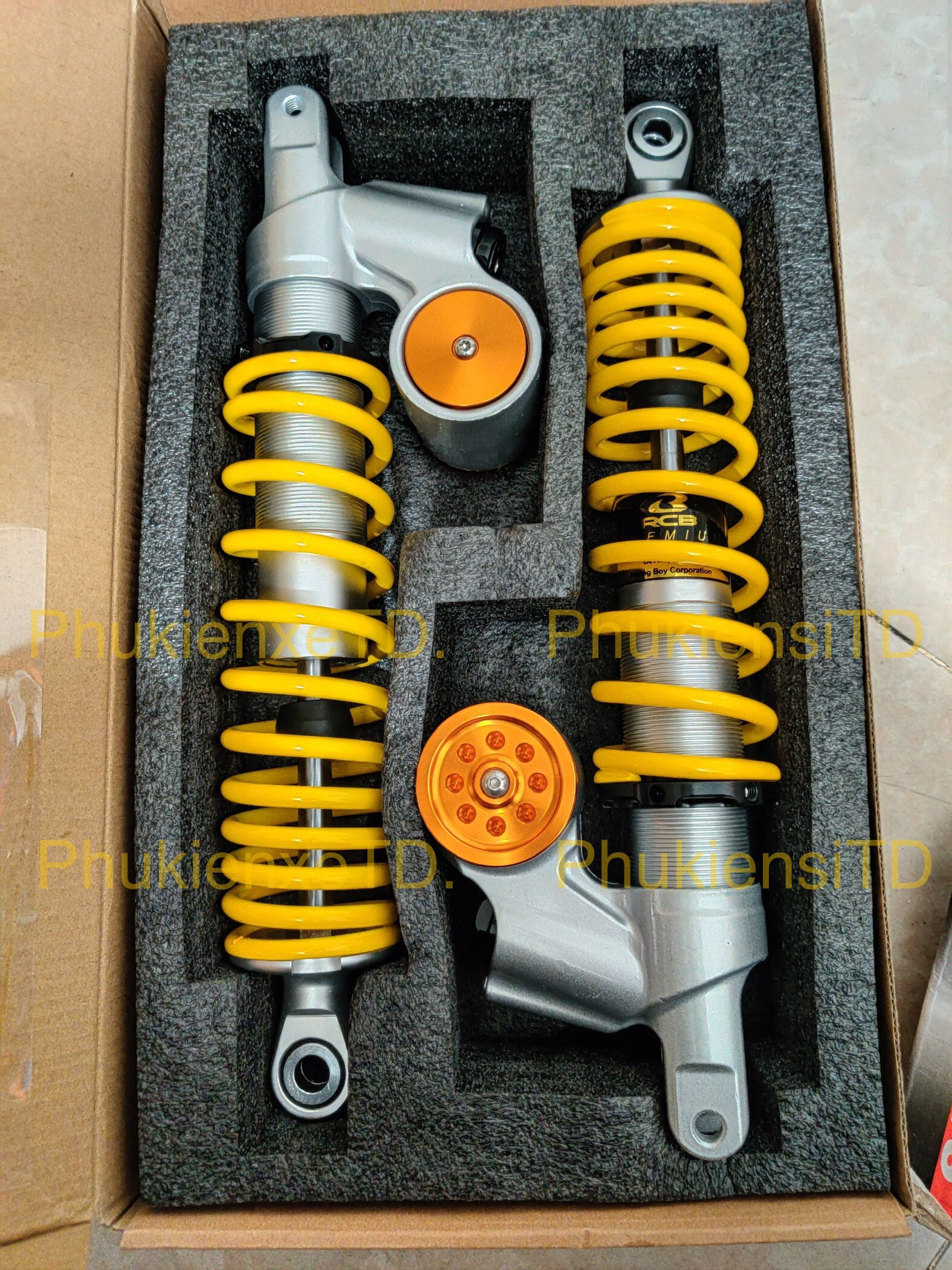 Phuộc RCB bình ngược lắp SH Việt Nam 360mm