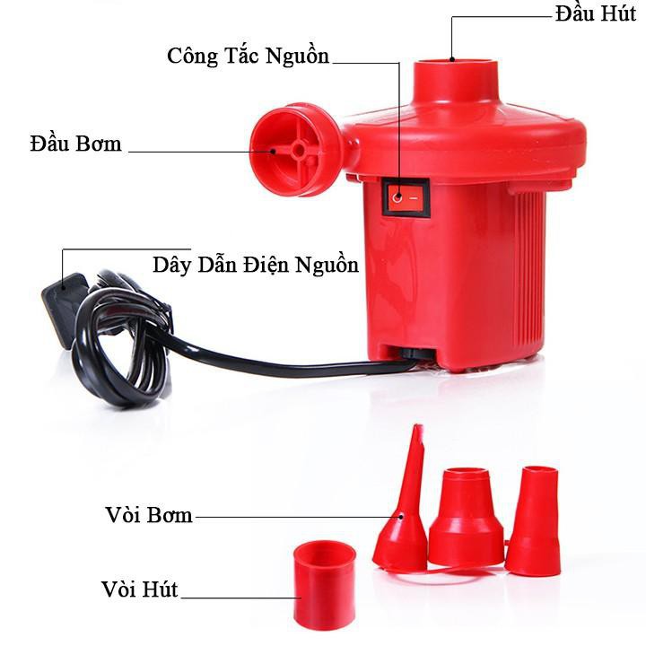 Bơm điện 2 chiều thổi hút và bơm phao bể bơi