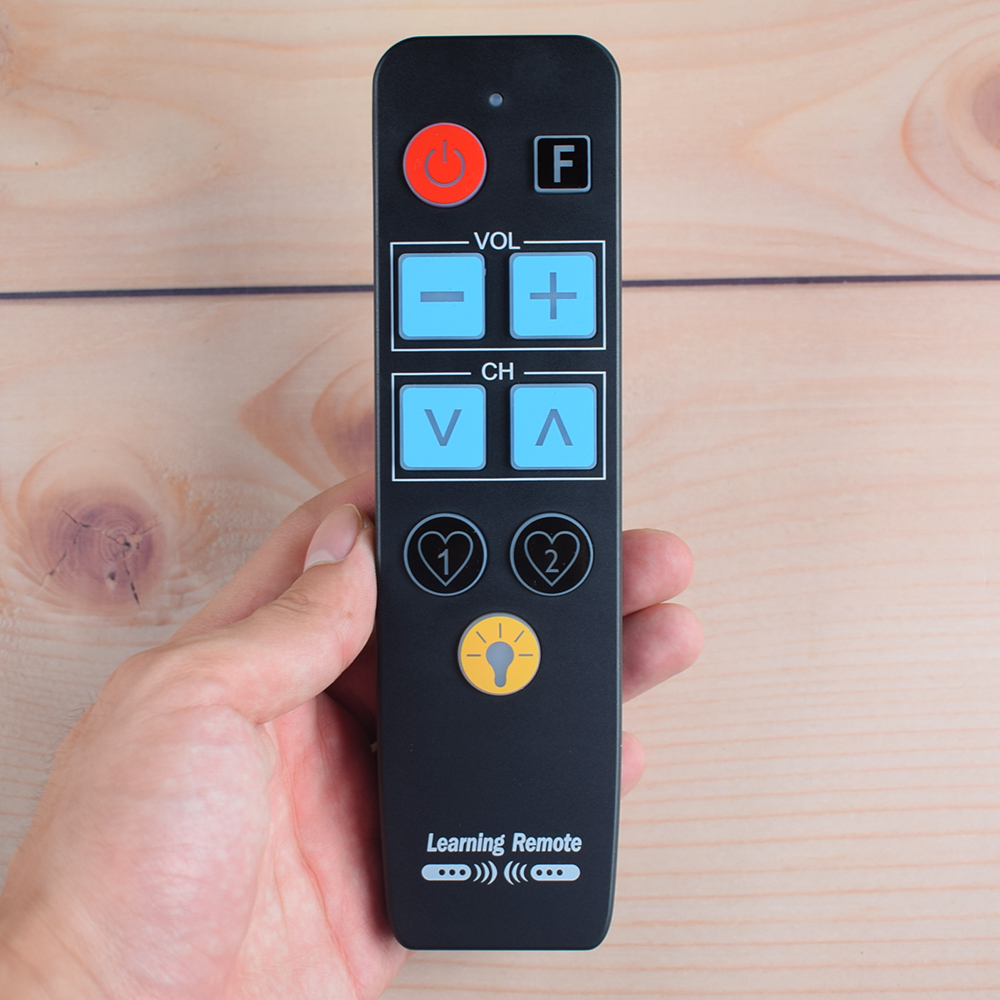 Big Buttons Learn Remote Control With Backlit Remot Controller For Tv ...