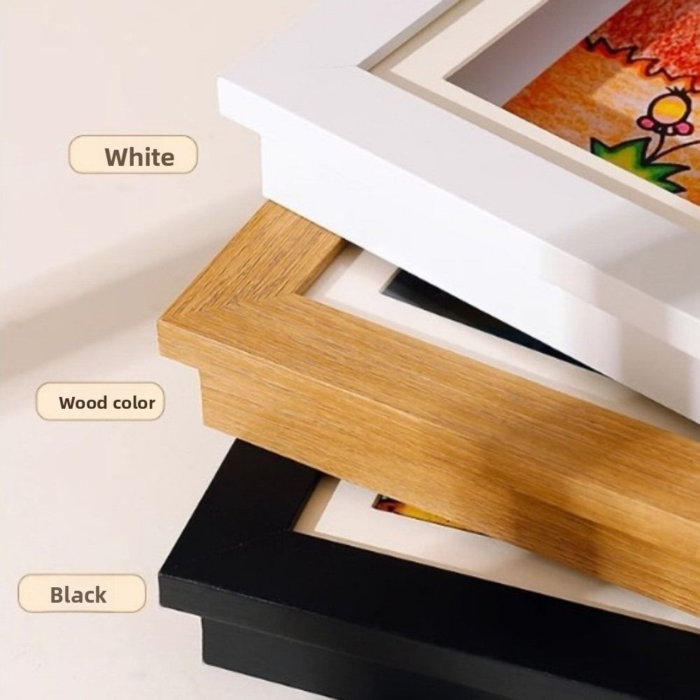Creative A4/A3 Magnetic Flip Photo Frame Elastic Straps Front Opening ...
