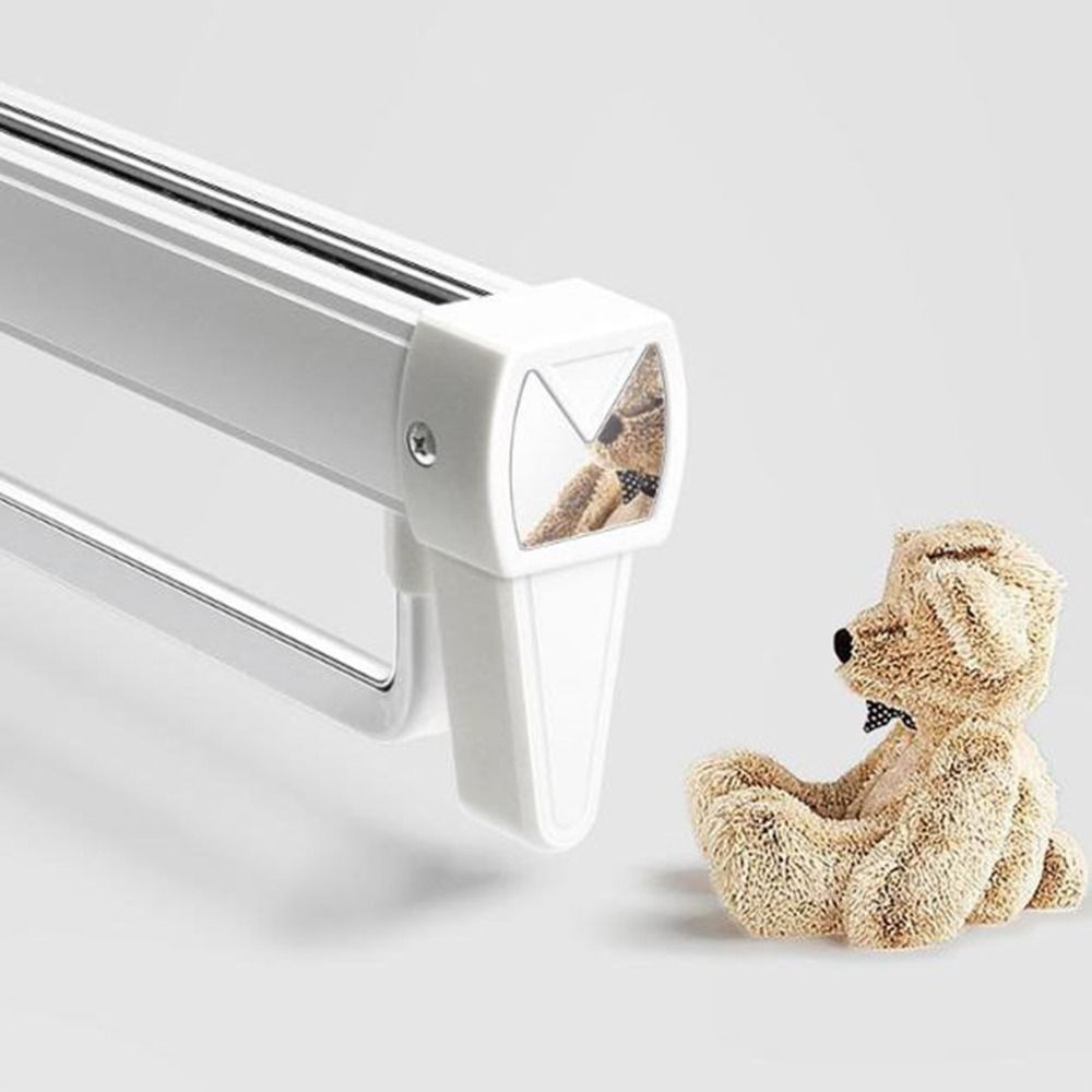 Durable Heavy Duty Aluminum Alloy Pants Rack Extendable Hanging Trouser ...