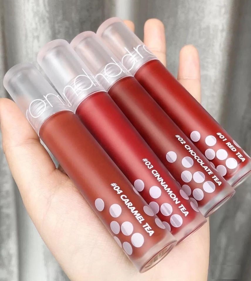 Son ROMAND MILK TEA VELVET TINT đủ màu