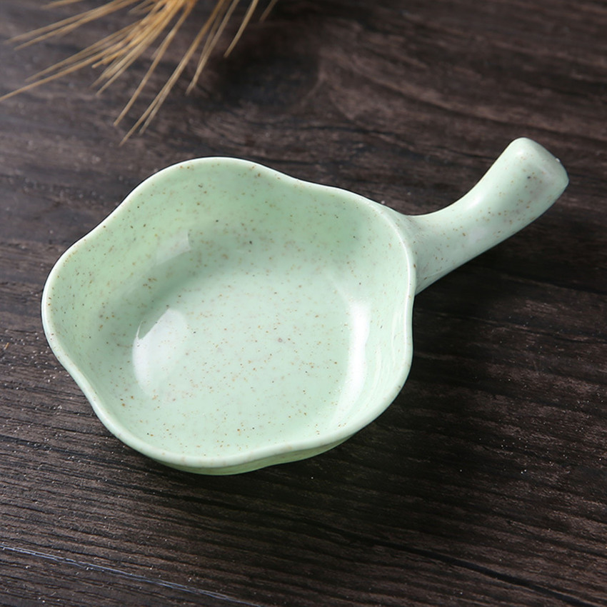 1Pc Sakura Sauce Plate Wheat Straw Sauce Dish Seasoning Dish Saucer Pinggan Sos Sauce Container Kitchen Vinegar Soy Sauce