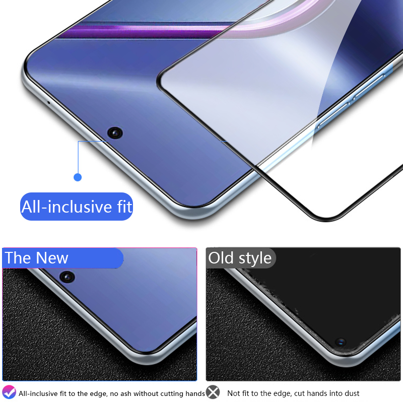 (2PCS)Tokifu%20For%20OPPO%20K13%209H%202.5D%20Full%20Cover%20Tempered%20Glass%20Screen%20Protector%20Film%20Black%20-%20Image%206