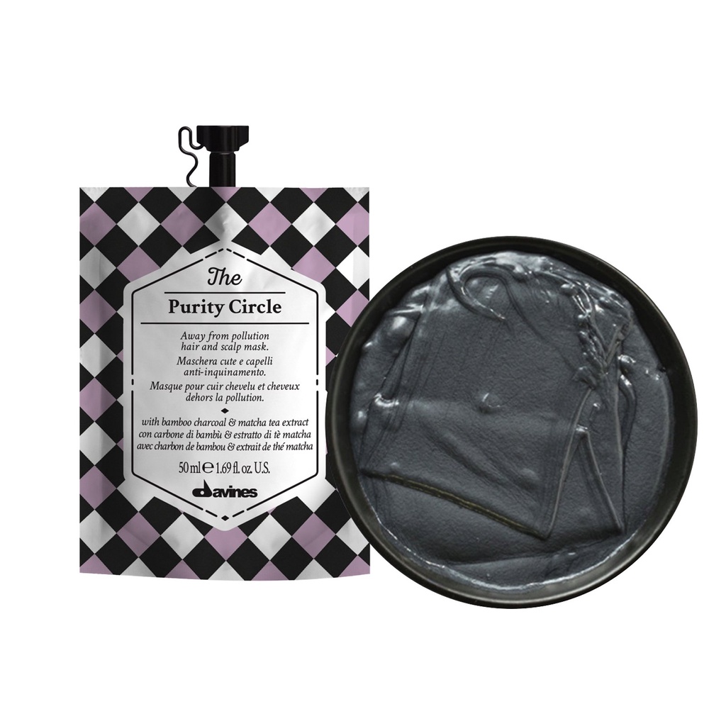Mặt nạ thải độc cho da đầu Davines THE PURITY CIRCLE 50ml