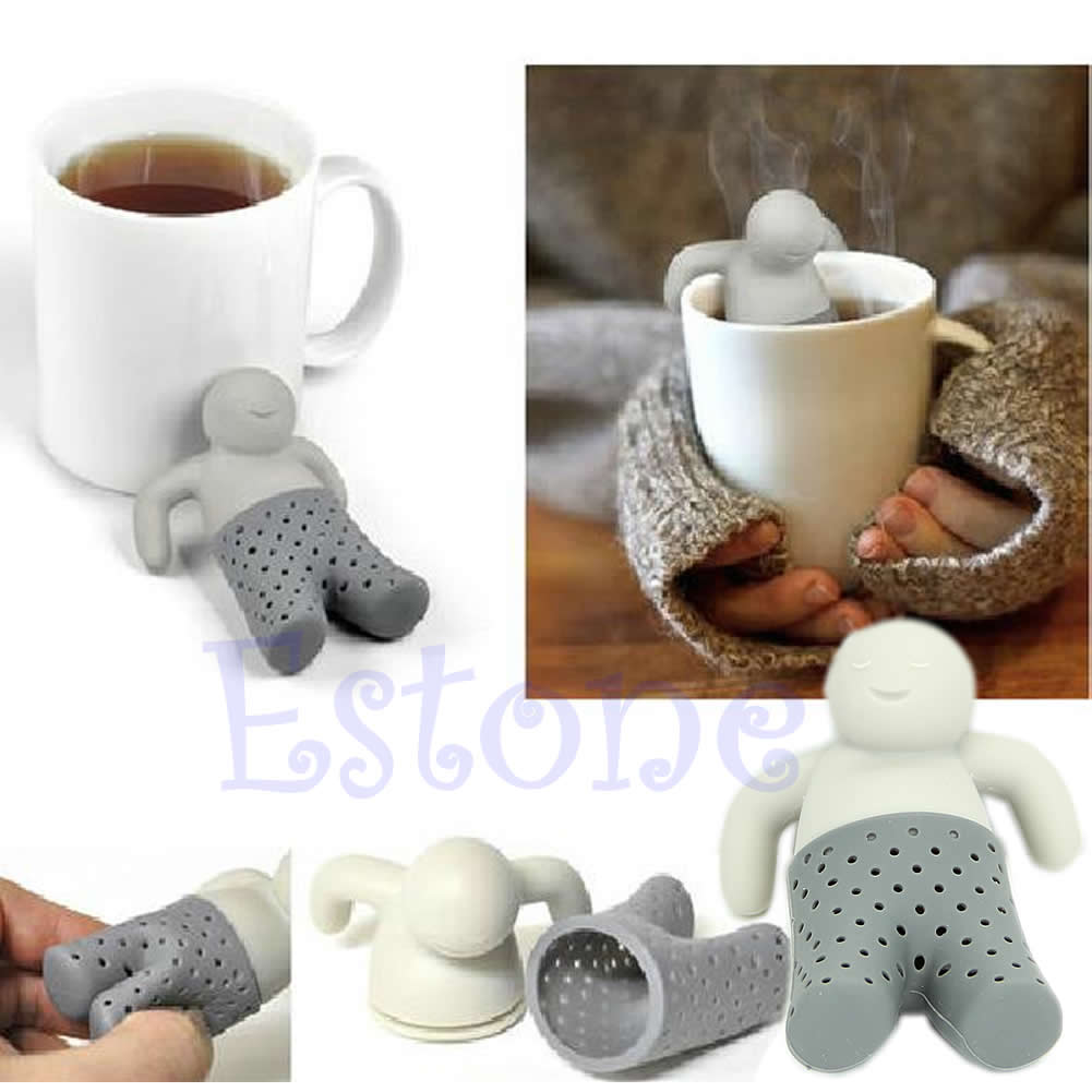 Cute Silicone Tea Infuser Loose Tea Leaf Strainer Herbal Spice Filter Diffuser