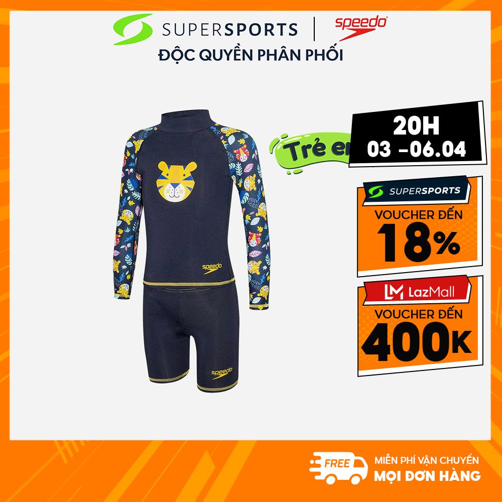 SPEEDO Áo bơi chống nắng bé trai Rashguard SOJ20031 (2 tuổi)
