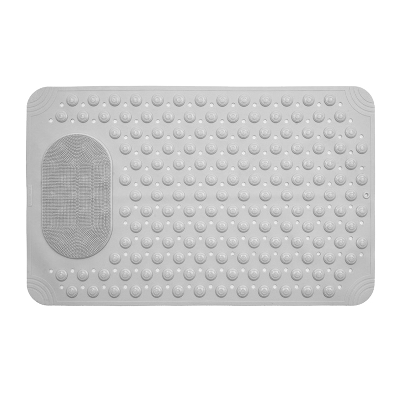 Bathtub Mat Non Slip, Bath Mats for Tub, Shower Mat with Suction Cups  Drainage Holes, Machine Washable, Foot Massage, Exfoliating, 27.5 x 14.2  inches