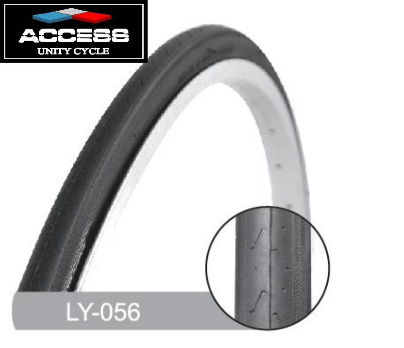 ACCESS Bicycle Tyres and Tubes, All Sizes are Available: 22X1-3/8, 24x1-3/8, 27x1-3/8, 700X25, 700X23, 700X28, 700X35, 26x2.125, 26x1-3/8, 26x4.0, 24x4.0, 20x4.0. 